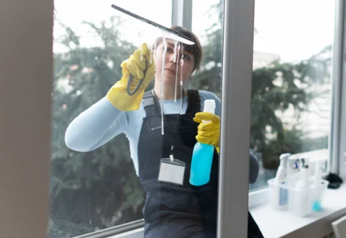 Nettoyage de vitres intérieures et extérieures à Colombier-le-Jeune